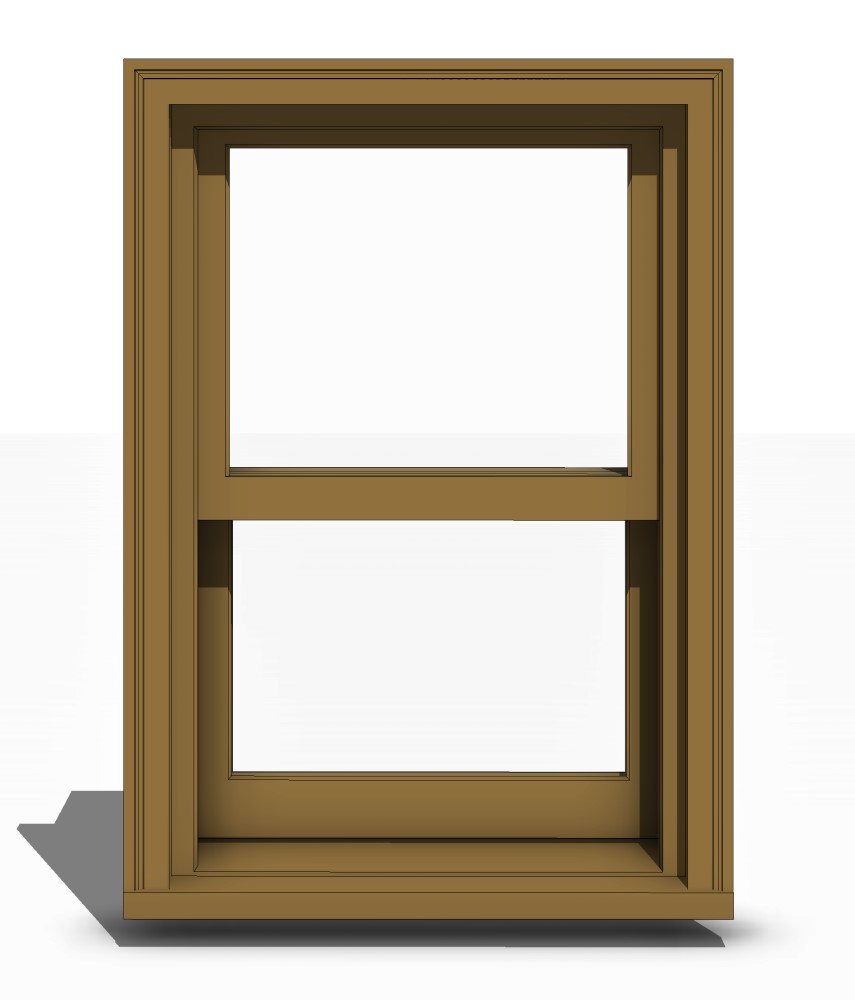 Free Windows Revit Download – Custom Wood, All-Wood Pocket Double-Hung ...